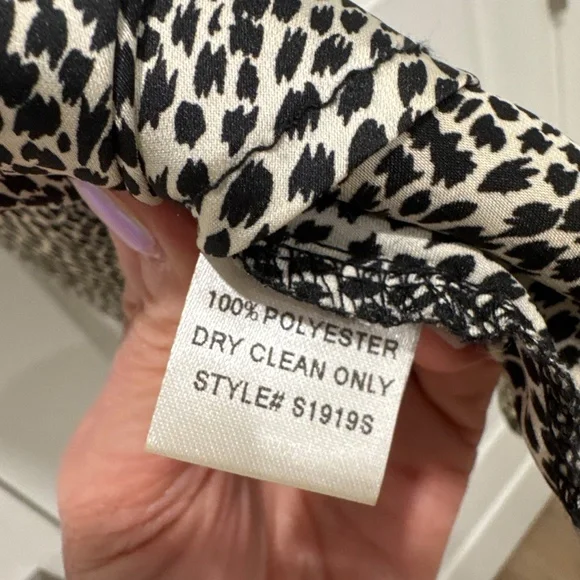 Long Cheetah Print Skirt Size M - Picture 4 of 4